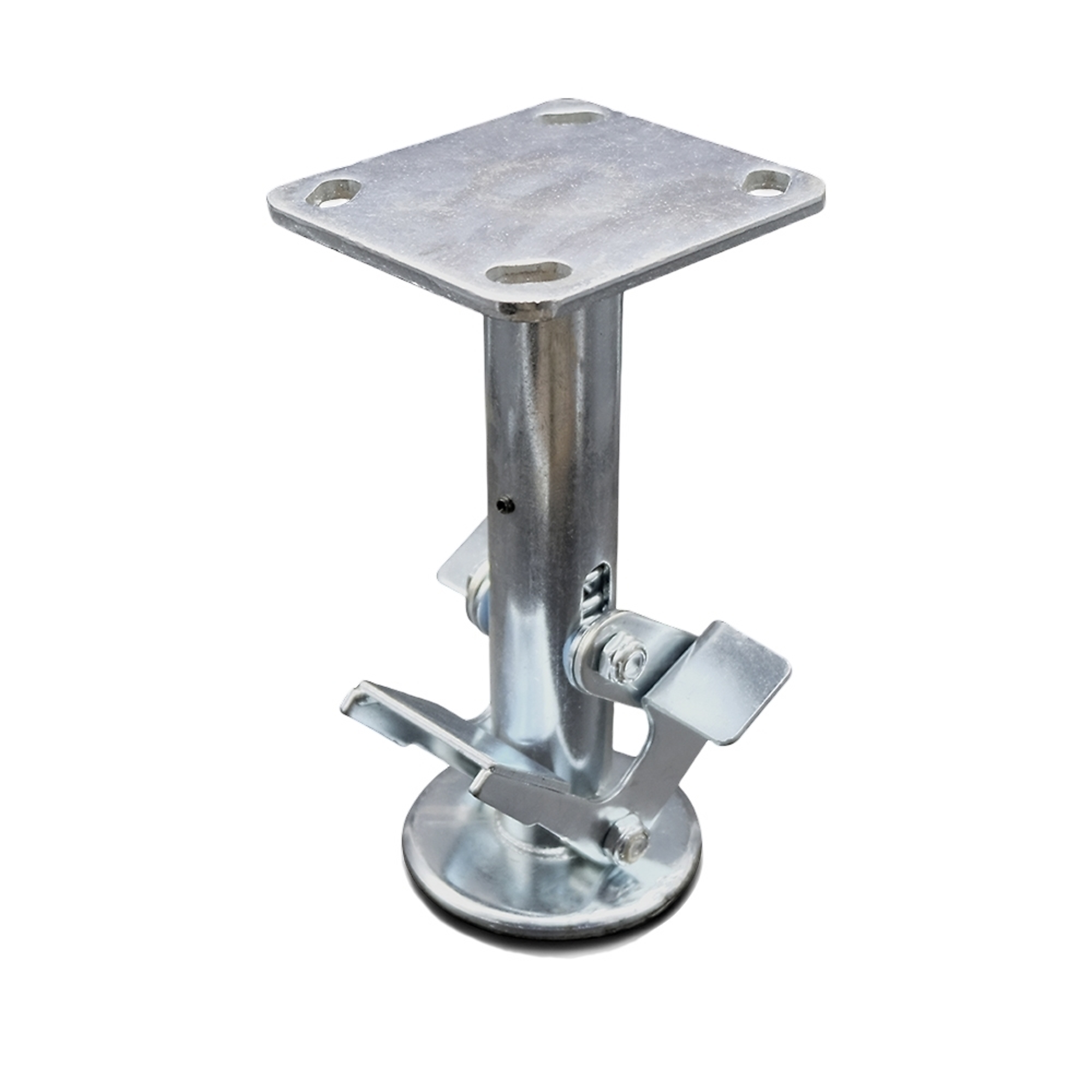 Service Caster, 8” Stainless Steel Double Pedal Floor Truck Lock, Caster Type Rigid, Package (qty.) 1, Model# SCC-SSFL800DP
